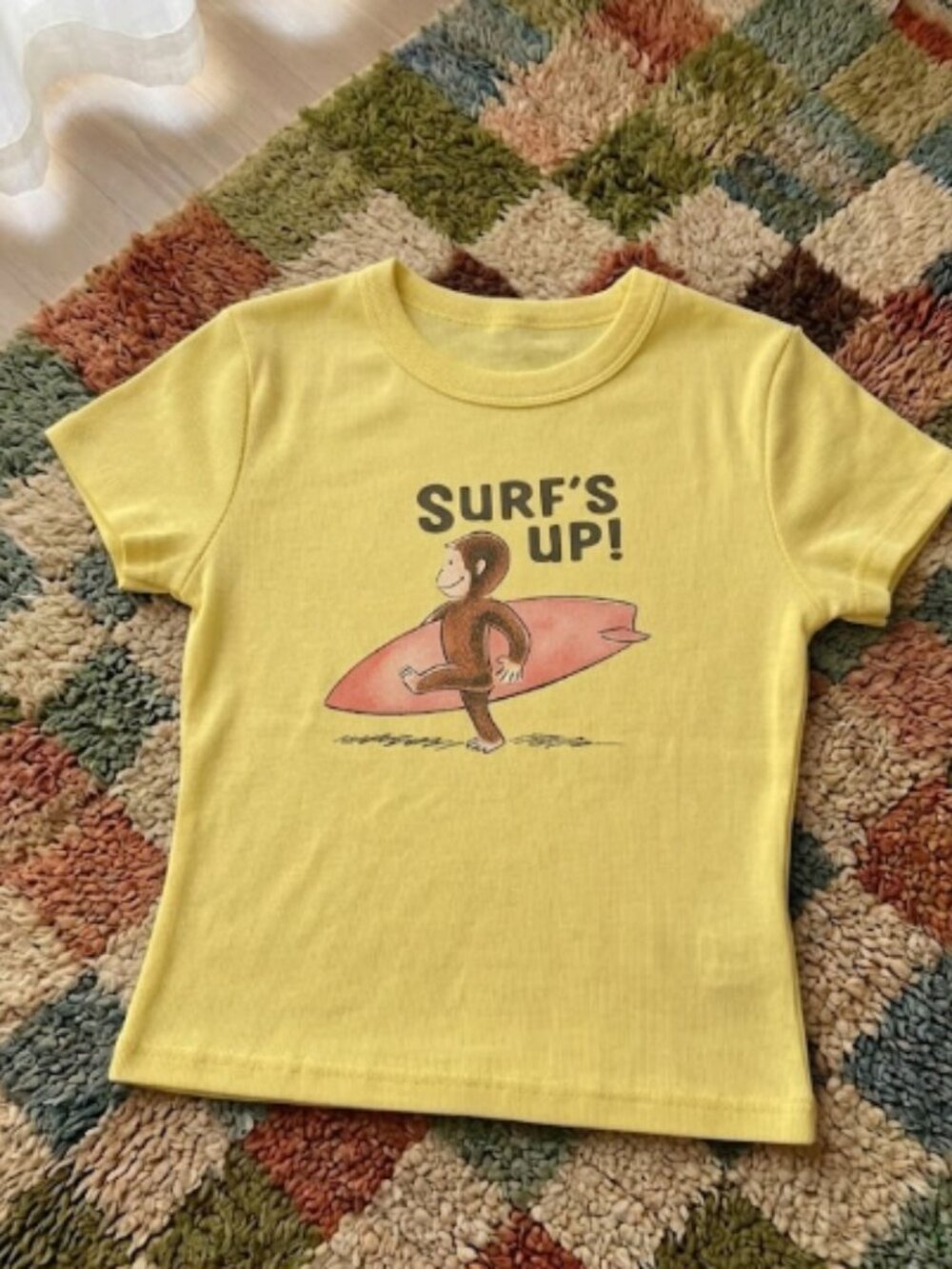 Curious George Yellow Baby Tee